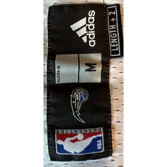 ADIDAS ORLANDO MAGIC Jameer Nelson NBA Basketball Jersey Sz M Vintage RARE - Picture 5 of 9